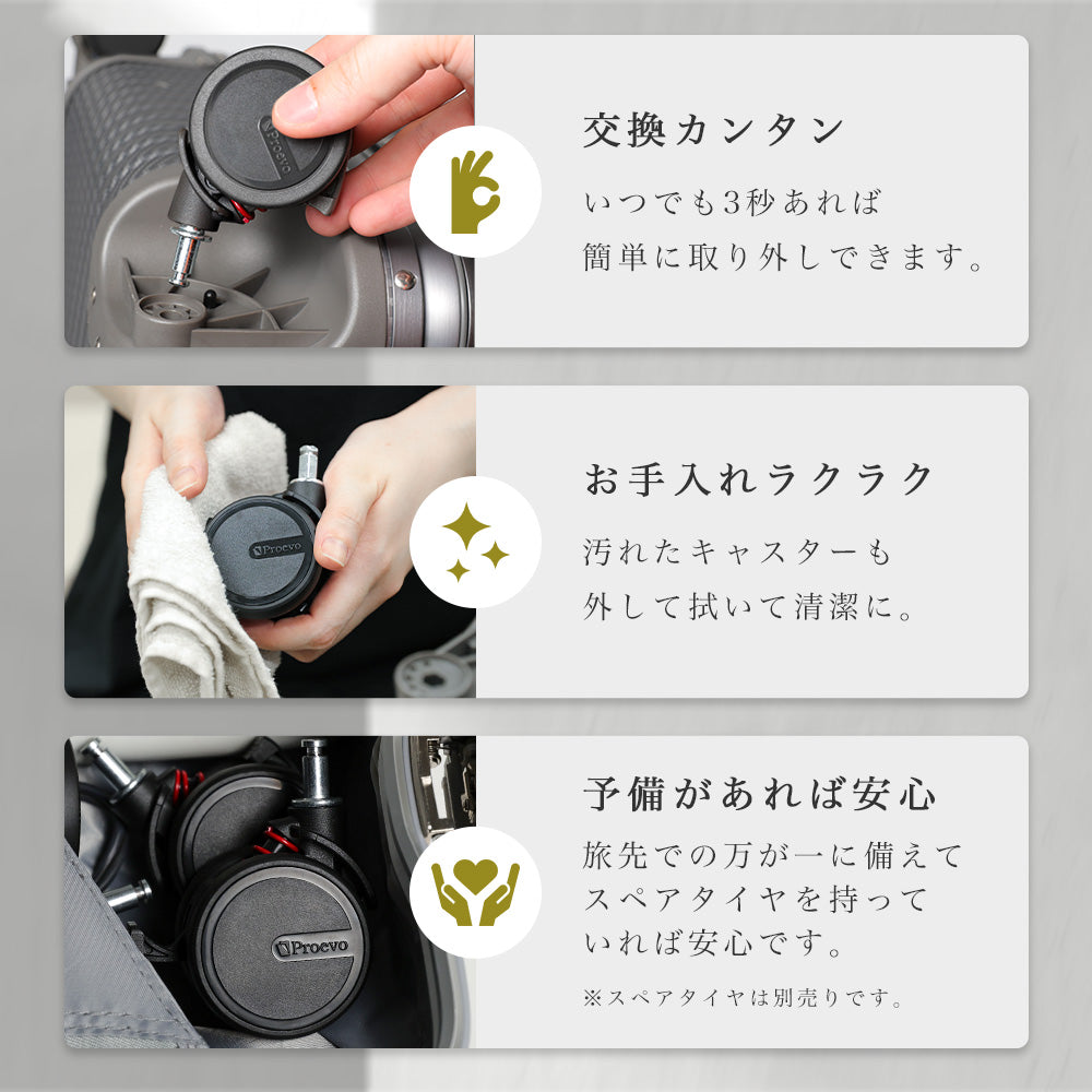 【予約販売】Proevo ALUMO Mサイズ(5～7泊対応) | 30002E