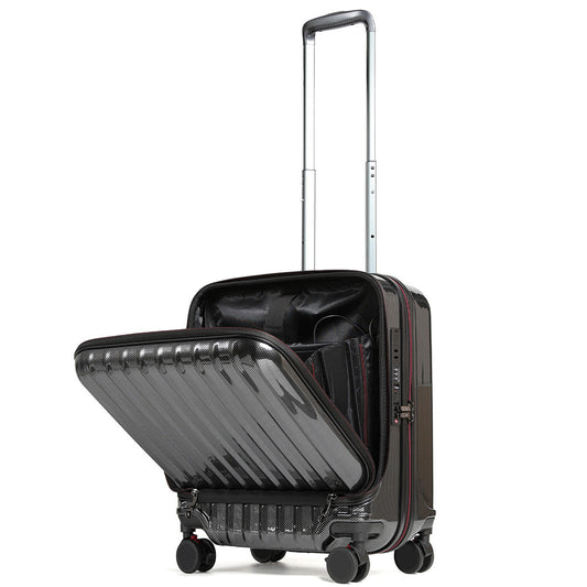 Proevo フロントオープン スーツケース スクエア S-MAXサイズ 40L 機内持ち込み Proevo