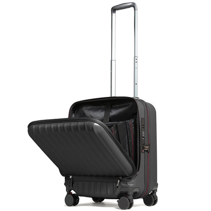 Proevo フロントオープン スーツケース スクエア S-MAXサイズ 40L 機内持ち込み Proevo