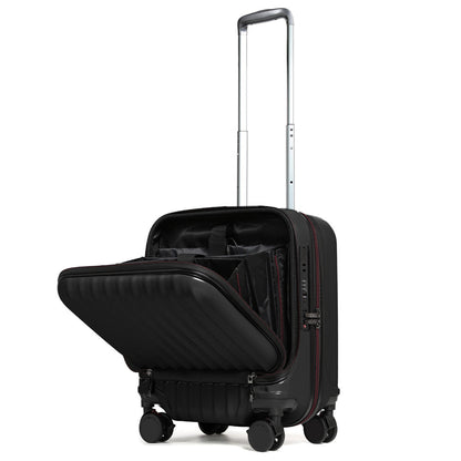 Proevo フロントオープン スーツケース スクエア S-MAXサイズ 40L 機内持ち込み Proevo