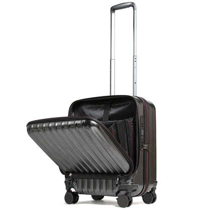 Proevo フロントオープン スーツケース スクエア S-MAXサイズ 40L 機内持ち込み Proevo