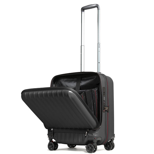 Proevo プロエボ スーツケース フロントオープン Sサイズ 37L 機内持ち込み スクエア Proevo