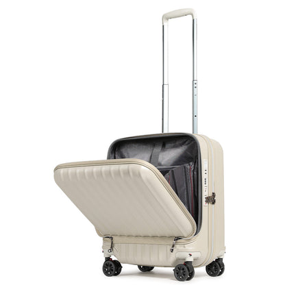 Proevo プロエボ スーツケース フロントオープン Sサイズ 37L 機内持ち込み スクエア Proevo