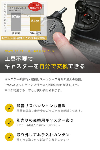 Proevo Buddy Sサイズ(1～3泊対応) | 10020E
