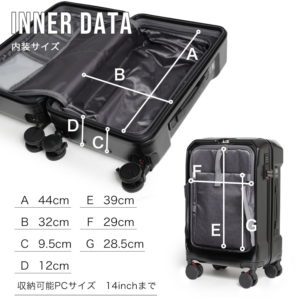 【予約販売】Proevo STYLINEX Sサイズ(1～3泊対応) | 10060E