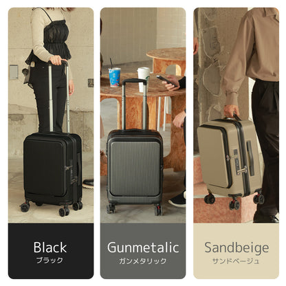 【早期予約特典あり！】フロントオープンキャリー Sサイズ(1～3泊対応) | 10020E