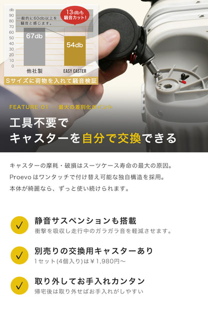 Proevo FRAMO Sサイズ(1～3泊対応) | 12001G【2026年モデル】