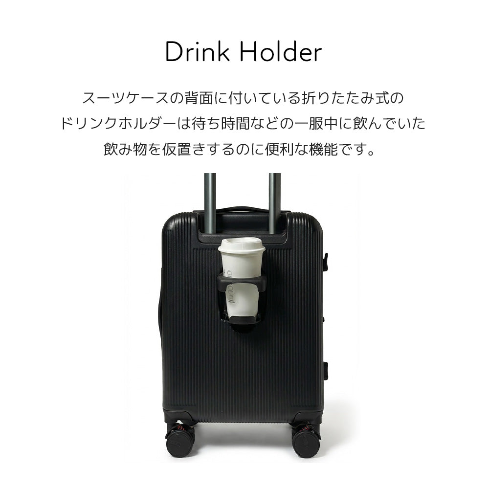 公式】プロエボ フロントオープン スーツケース Sサイズ 34L 機内