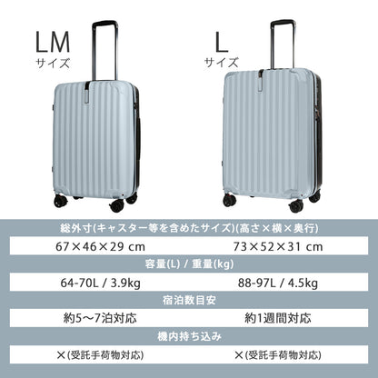 TWO-TONE LMサイズ(4～6泊対応) | 10003S