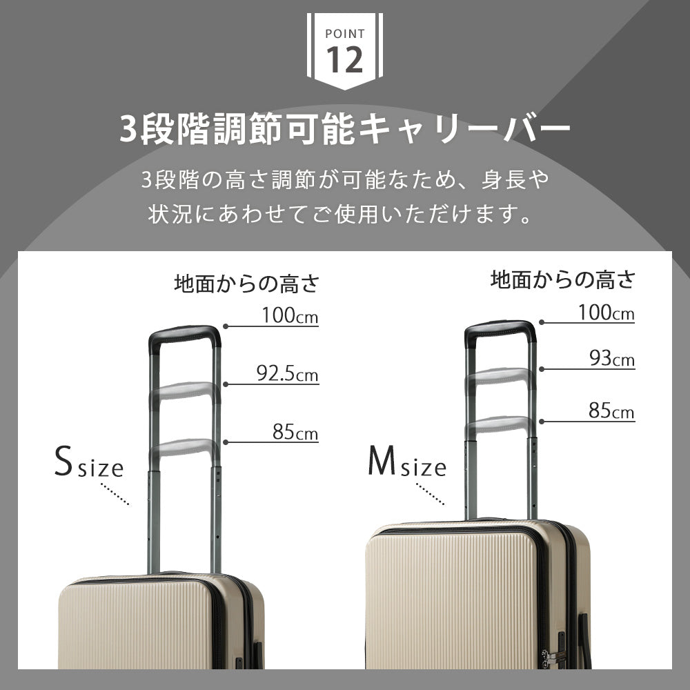 スーツケース ストア 機内持ち込みサイズ 100cm