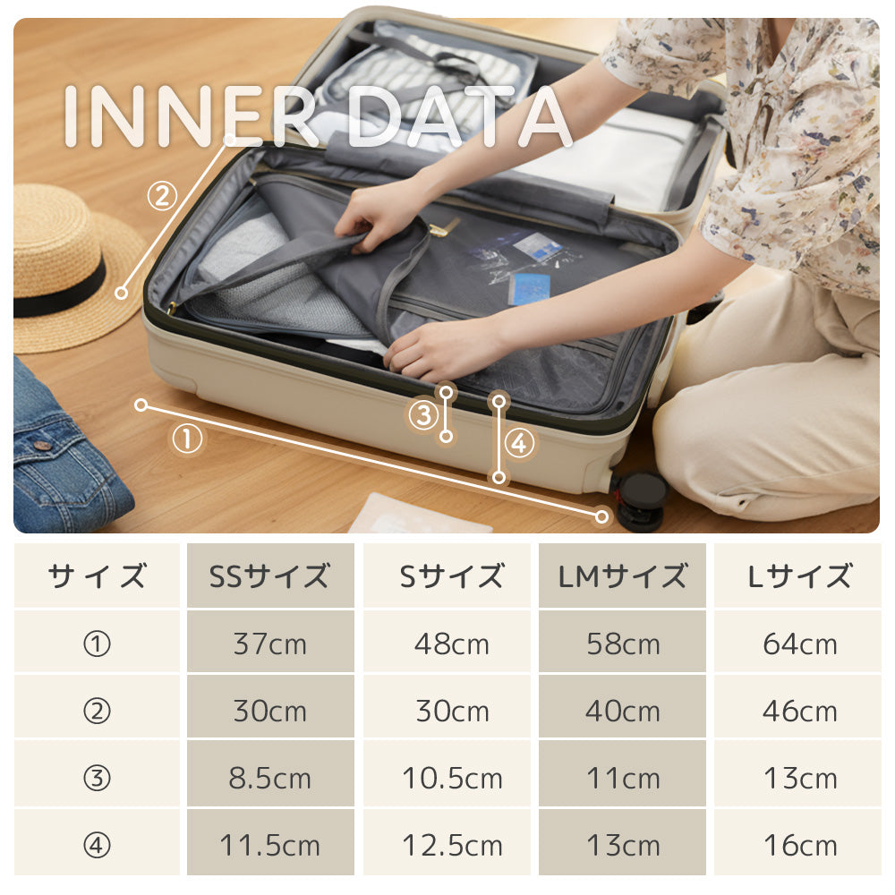 【公式ショップ限定早期予約特典あり！】Proevo TWO-TONE LMサイズ(4～6泊対応) | 10003G