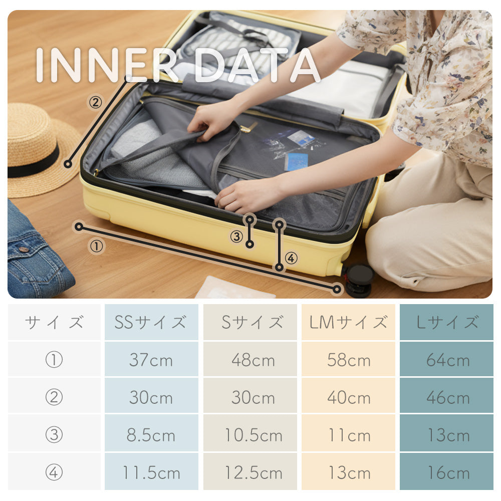 TWO-TONE SSサイズ(1～2泊対応) | 10001E