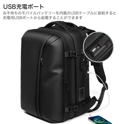 AiRLess 真空圧縮機能内蔵バックパック | bp0002