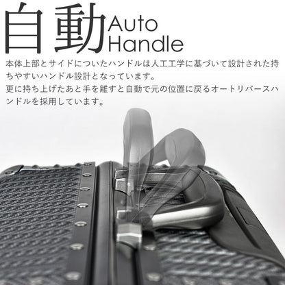 【outlets】アルミニウムキャリー Sサイズ(1～3泊対応) | 30001 Proevo