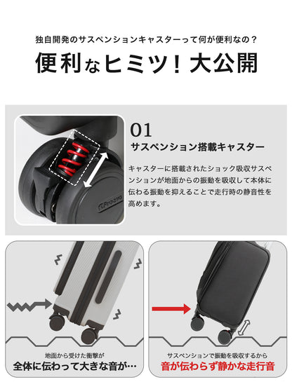 【公式ショップ限定早期予約特典あり！】超軽量 横型ソフトキャリー Sサイズ(1～3泊対応) | 20050E