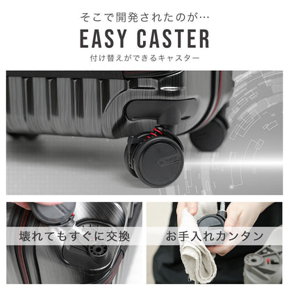 Proevo フロントオープン スーツケース スクエア S-MAXサイズ 40L 機内持ち込み Proevo