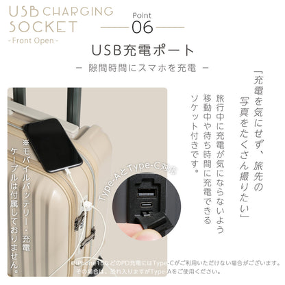 【outlets】フロントオープン S-MAXサイズ(2～4泊対応) | 10006S