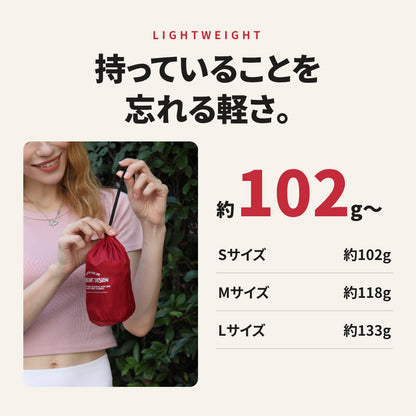 畳める旅行サブバッグ ポーチ付き 前ポケット付き ファスナー開閉 | BAG-6