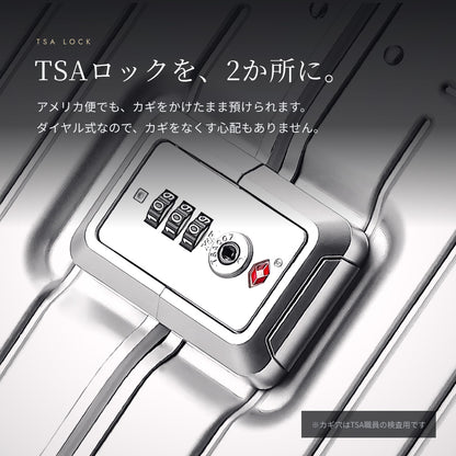 【アウトレット品】 Proevo ALUMINUM CARRY Sサイズ(1～3泊対応) | tx2416