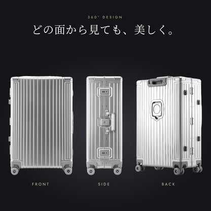 【アウトレット品】 Proevo ALUMINUM CARRY Sサイズ(1～3泊対応) | tx2416